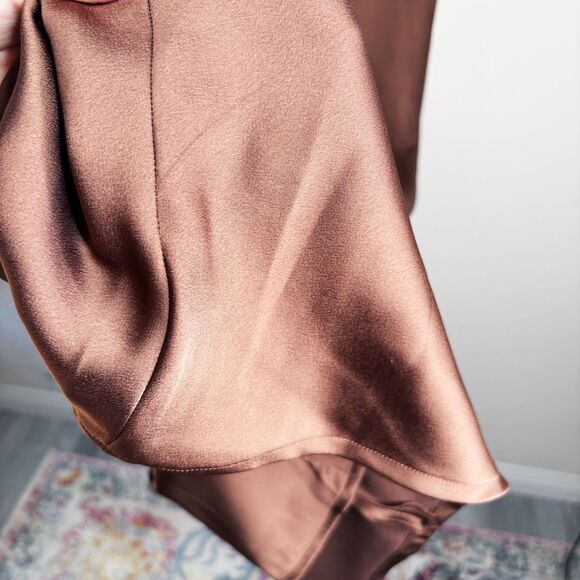 House of CB Myrna Satin Corset Midi Dress - Picture 7 of 9